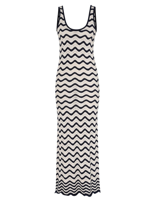 Junie Textured Knit Tank Dress