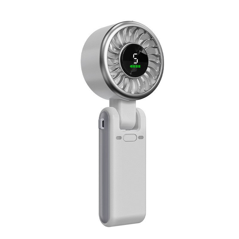Portable Handheld Mini Fan USB Rechargeable Super Silent Neck Fan
