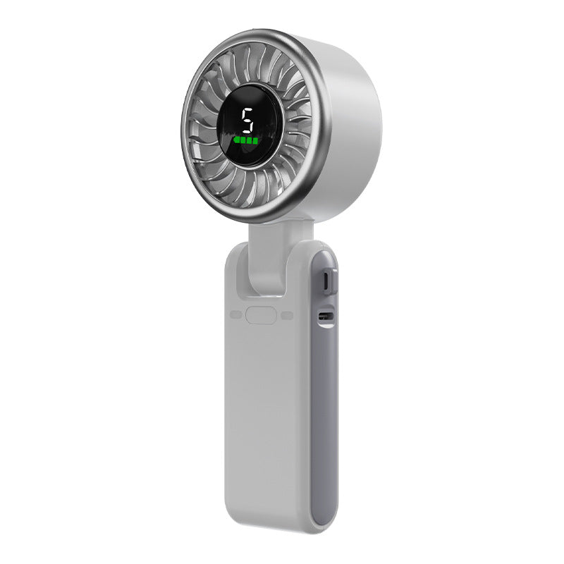 Portable Handheld Mini Fan USB Rechargeable Super Silent Neck Fan